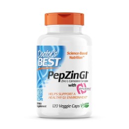 Doctor's Best Pepzin GL (Cynk i L-Karnozyna) (120 kap)
