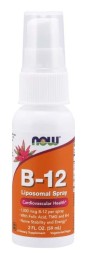 Now Foods Witamina B12 spray liposomowy (59ml)