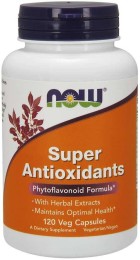 NOW Foods Super Antioxidants – Formuła fitoflawonoidów (120 kap)