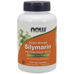 Now Foods Silymarin  Ostropest  Milk 300mg  (200 kap) 
