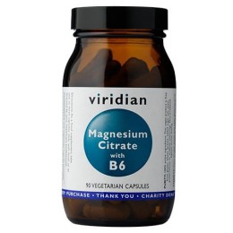 Viridian Magnesium Citrate with B6 Cytrynian magnezu (90kap)