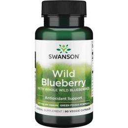 Swanson Wild Blueberry 250 mg (90 kap) Jagoda