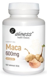 Aliness Maca ekstrakt 10:1 600mg (100tab)