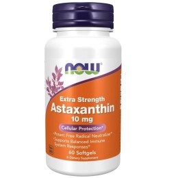 Now Foods Astaksantyna 10mg (60 kap żel)