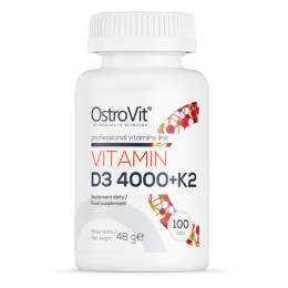 OstroVit Witamina D3 4000 + K2 (100 tab)