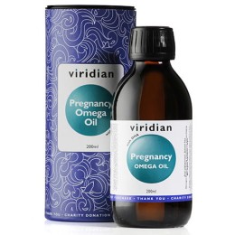Viridian Pregnancy Omega Oil - Olej Omega dla Kobiet w Ciąży (200ml)