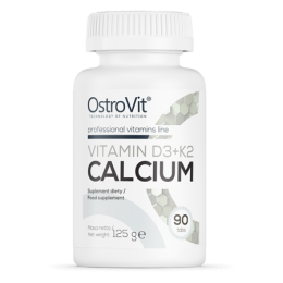 OstroVit Witamina D3 + K2 + Wapń (90 tab)