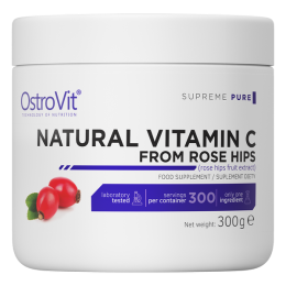 OstroVit Witamina C z Dzikiej Róży naturalny (300g)