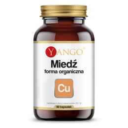YANGO Miedź forma organiczna (90 kap)