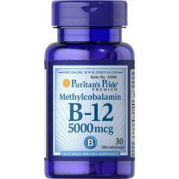 Puritan's Pride Witamina B12 5000 mcg  (30 tab)