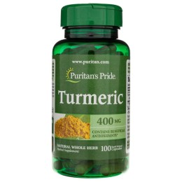 Puritan's Pride Turmeric  Kurkuma 400 mg (100 kap)