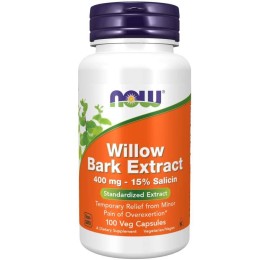 Now Foods  Kora Wierzby Willow Bark Extract 400 mg (100kap)