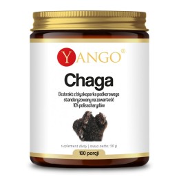 YANGO Chaga  ekstrakt 10% polisacharydów (50 g)