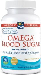 Nordic Naturals Omega Blood Sugar 896mg (60kap)