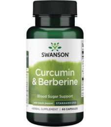 Swanson  Curcumin Berberine (60kap)