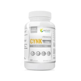 WISH Pharmaceutical Cynk Glukonian (180 kap)