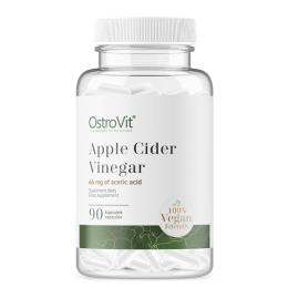 OstroVit Ocet Jabłkowy  Apple Cider Vinegar VEGE (90 kap)