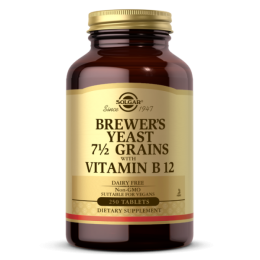 Solgar Drożdże piwowarskie z witaminą B12 Brewers  (250 tab)