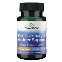 Swanson Men's Urinary&Bladder Support - Wsparcie układu moczowego i pęcherza dla mężczyzn 500mg (30kap)