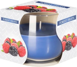 Bispol Świeca zapachowa w szkle Owoce Leśne 