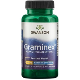 Swanson Graminex Wyciąg z pyłku kwiatowego 500mg (60kap)