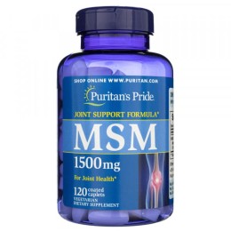 Puritan's Pride MSM suplement 1500 mg - (120 tab)