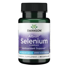 Swanson Albion Selenium  Selen 200mcg (90kap)