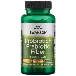 Swanson Probiotic + Prebiotic Fiber 500mg (60kap)