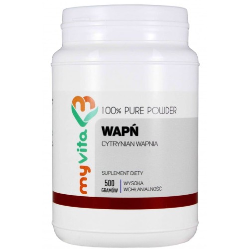 MyVita Cytrynian wapnia proszek (500g)