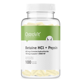 OstroVit Betaina HCl + Pepsyna (100 kap)