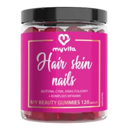 Myvita Włosy skóra paznokcie (120 żelek)