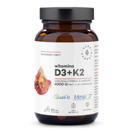 Aura Herbals Witamina D3 4000 IU + K2 (90kap)
