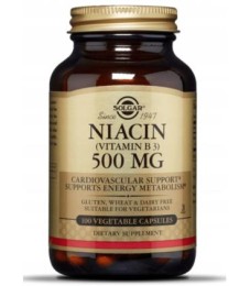Solgar Niacin Niacyna 500mg(100kap)
