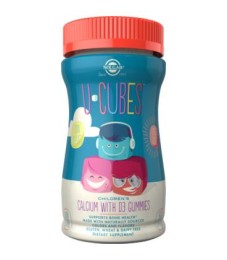Solgar U-Cubes Childrens Calcium D3 125mg (60 żelek) wapń D3