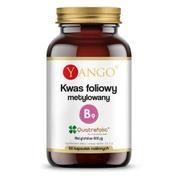 Yango Kwas foliowy metylowany Quatrefolic (60 kap)(data do 30.06.2026)
