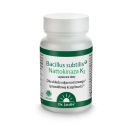 Dr. Jacobs Bacillus subtilis+ Nattokinaza K2 (60kap)