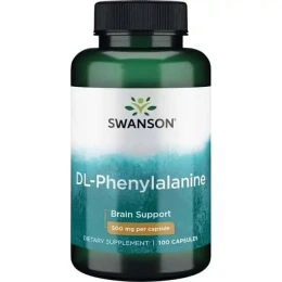 Swanson DL-Phenylalanine  DL-fenyloalanina 500 mg  (100kap)