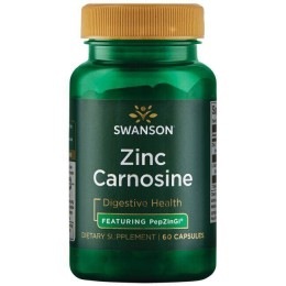 Swanson Zinc carnosine  PepZinGi Cynk Karnozyna (60kap)