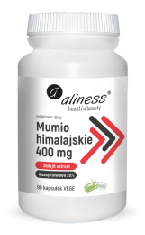 Aliness Mumio himalajskie (Shilajit extract) 400mg (90kap)