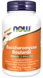 Now Foods Saccharomyces Boulardii (120 kap)