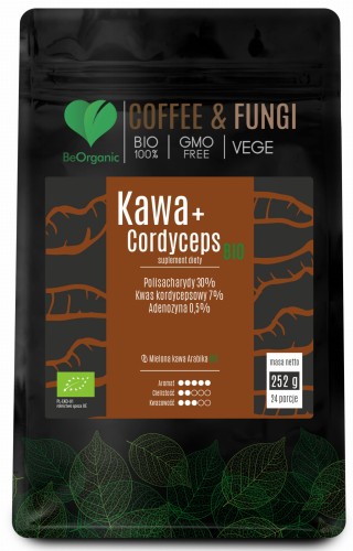 Aliness Kawa Arabica mielona + Cordyceps BIO (252g)
