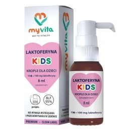 MyVita Laktoferyna kids krople dla dzieci (8ml)
