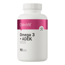 OstroVit Omega 3 + ADEK (90 kap)