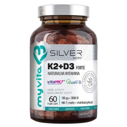 MyVita Silver Witamina K2+D3 2000IU (60 kap)