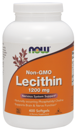 Now Foods Lecytyna sojowa 1200 mg (400 kap) 