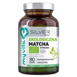 MyVita Silver Matcha BIO zielona herbata (proszek 80g) 