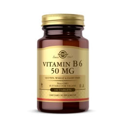 Solgar Witamina B6 50mg (100tab)