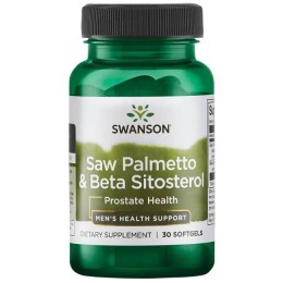 Swanson Saw Palmetto i Beta-Sitosterol (30 kap)