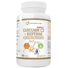 Progress Labs Curcumin Bioperyna(60kap)