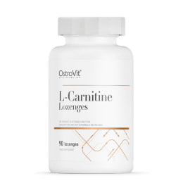 OstroVit L-Karnityna do ssania 90 tabletek zielonego jabłka